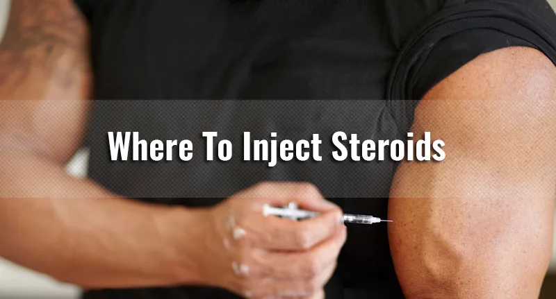 Injecting steroids